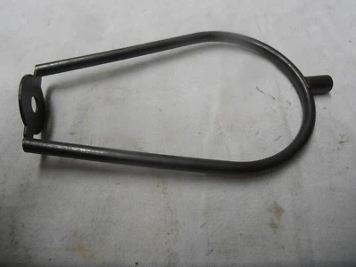 LYRE EN LAITON NOIRCI  POUR LUSTRE LAMPE  - Photo 1/3