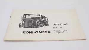 Instructions for the Koni- Omega Rapid - English Manual - Picture 1 of 2