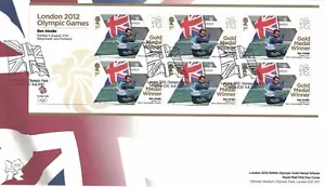 2012 LONDRES OLIMPICS BEN AINSLIE VELA MEDALLA DE ORO GANADOR PRIMER DÍA CUBIERTA - Imagen 1 de 1
