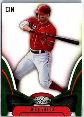 2019 Panini Chronicles #15 Joey Votto Certified Green - Image 1 of 2