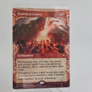 MTG BLB Festival Of Embers Showcase NM - Picture 1 of 2
