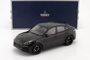 PORSCHE CAYENNE S Coupe 2019 Black - 1/18 - NOREV - Picture 1 of 5