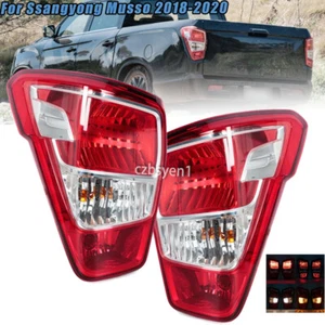 Left Right Tail Light Halogen Rear Turn Signal Lamp For Ssangyong Musso 2018-20 - Picture 1 of 10