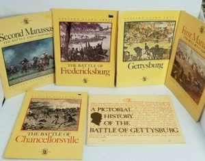 Lot of 6 Eastern Acorn Press & Battle of Gettysburg - Picture 1 of 8