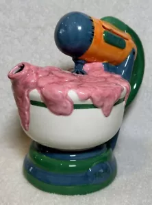 OMNIBUS Fitz and Floyd Kitchen Mixer Teapot Jar 1994 Vintage - Picture 1 of 5