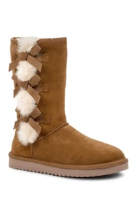 🌼 UGG BY KOOLABURRA 🌼 Size 6 🌼 Victoria Tall Women Boots Chestnut 🌼#A295 - Picture 1 of 7