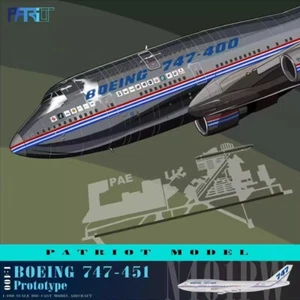 Patriot 1/400 Boeing originale Boeing 747-400 N401PW modello aereo finito - Foto 1 di 2