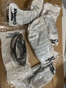 CONDOR 52YP35 Safety Glasses,Clear, Anti-Static 5 Pack - Picture 1 of 4