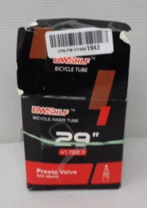 Pair BWSHLF Mountain Bike Inner Tubes 29" x 1.75/2.3 Presta Valve 29F/V-48mm - Picture 1 of 4
