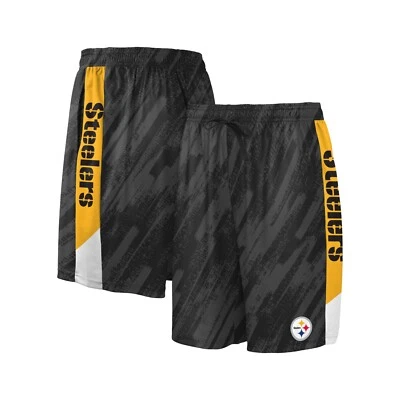 Pittsburgh Steelers NFL Static Mesh Polyester Shorts FREE SHIP! - Image 1 of 3