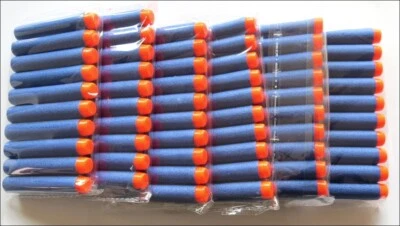 KOMPATIBEL ZU ALLEN HASBRO NERF N STRIKE ELITE 60 Stück Nachfüll Pfeile Darts bullets Elite Strike für Spielzeug Blaster