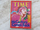 Time, McCartney Comes Back, Mai 1976, Schreiben & Aufkleber auf Cover, 2 Seiten Heftklammer