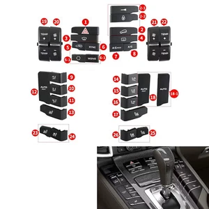 Botón de consola central interior para Porsche Cayenne 2010-2018 2015 Panamera Macan - Imagen 1 de 7