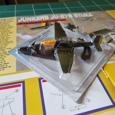 COLLECTION AVIONS DE COMBAT - Ed. ATLAS / N° 16 /Ju 87 R Stuka ech. 1:100 - Photo 1/4