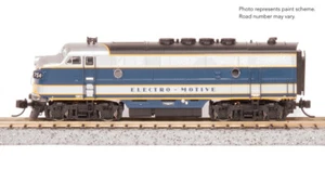 Broadway Limited 9206 N Scale F3 A-Unit EMD Demo #754A2 DCC Sound Diesel New - Picture 1 of 10