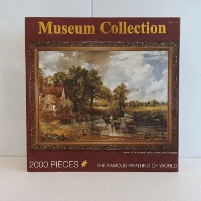 The Hay Wain 1821 Puzzle 2000 Pc John Constable Landscape Art Museum Collection - Image 1 of 4