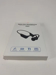 Casque stéréo sans fil sport noir technologie non intra-auriculaire - Photo 1 sur 7