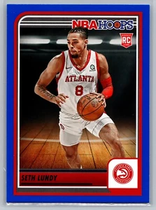 Seth Lundy Blue Rookie 2023-24 Panini Hoops Basketball - Picture 1 of 1