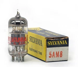 5AM8 SYLVANIA Tubo Tubo Lámpara Válvula TSF Válvula - Imagen 1 de 1