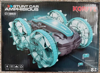 KORFFE Stunt Car CV-B800 Amphibienfahrzeug funkferngesteuertes Spielzeug Auto - Bild 1 von 4