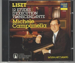 Michele CAMPANELLA - Liszt, 12 Etudes / 1988, Nuova Era Digital - CD, No. 6736 ! - Bild 1 von 3