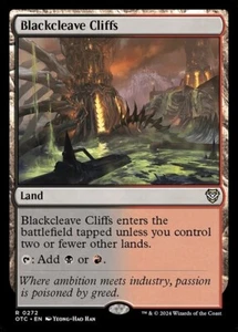 *MtG: BLACKCLEAVE CLIFFS - Comandante: Fuorilegge del Tuono Junction Raro* - Foto 1 di 1