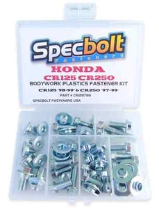 Specbolt's Honda CR plastics bolt kit 1998-1999 CR125R, 1997-1999 CR250R - Bild 1 von 1
