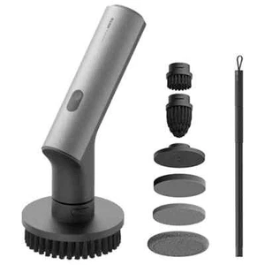 Hoto Cordless Spin Scrubber 51" Handle IPX7 Bathroom & Tile Cleaning - Picture 1 of 4