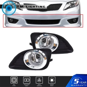 For 2010-2011 Toyota Camry Pair of Bumper Fog Lights Driving Lamps+Switch Kits - Picture 1 of 9