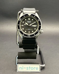 Reloj de buceo vintage SEIKO 6458-6000 150 m para hombre Qz JP día fecha Kanji 1982 - rango B - Imagen 1 de 19