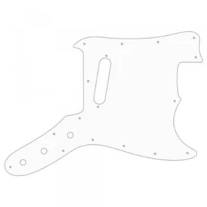USA CUSTOM PICKGUARD para FENDER® 1967-1981 BRONCO® 3 Ply PG WHITE WBW Bridge PU - Imagen 1 de 1