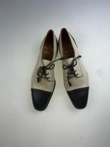 Woman Carmina Shoemaker Derby Spectator Size UK6,5 Hills 1206 Brown/Bone Vitello - Imagen 1 de 7