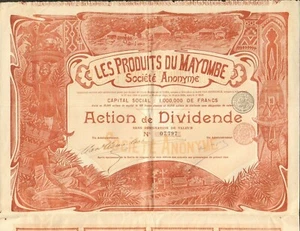 TOP DECO => LES PRODUITS DU MAYOMBE (CONGO BELGIQUE) (X) - Picture 1 of 1
