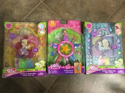 Juguetes surtidos Polly Pocket vintage. Lote de 3. Sin usar Foto 1 de 4