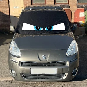 Peugeot Partner Tipi Windschutzscheibe schwarz Displayabdeckung Rollo 2008 - 2018 - Bild 1 von 4