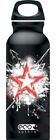 ECO Bottle Aluminium Trinkflasche Starlight 650ml Sportflasche schwarz Stern