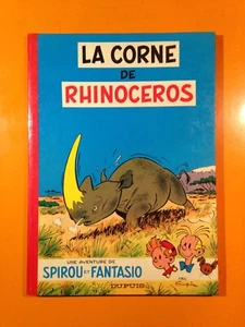 FRANQUIN : SPIROU T6 : LA CORNE DU RHINOCEROS EDITION DOS ROND DE 1970! - Picture 1 of 8