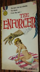 The Enforcer by Ovid Demari, 1960 1st Gold Medal PB Darcy Cover - Picture 1 of 2