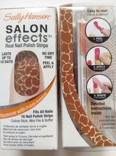 SALLY HANSEN Salon Effects real nail polish strips  BROWN
