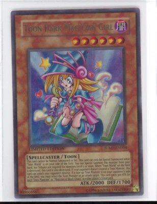 Toon Dark Magician Girl JUMP-EN010 Shonen Jump Magazine Promo NM 0222#197 - Image 1 of 2