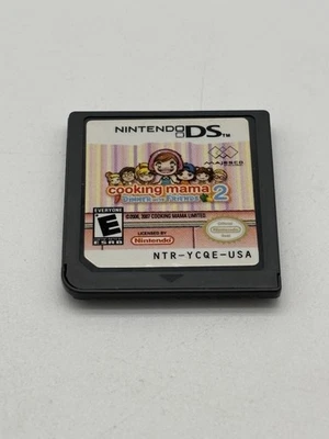Cooking Mama 2: Dinner With Friends (Nintendo DS, 2007) -TESTED, CARTRIDGE ONLY - Image 1 of 2