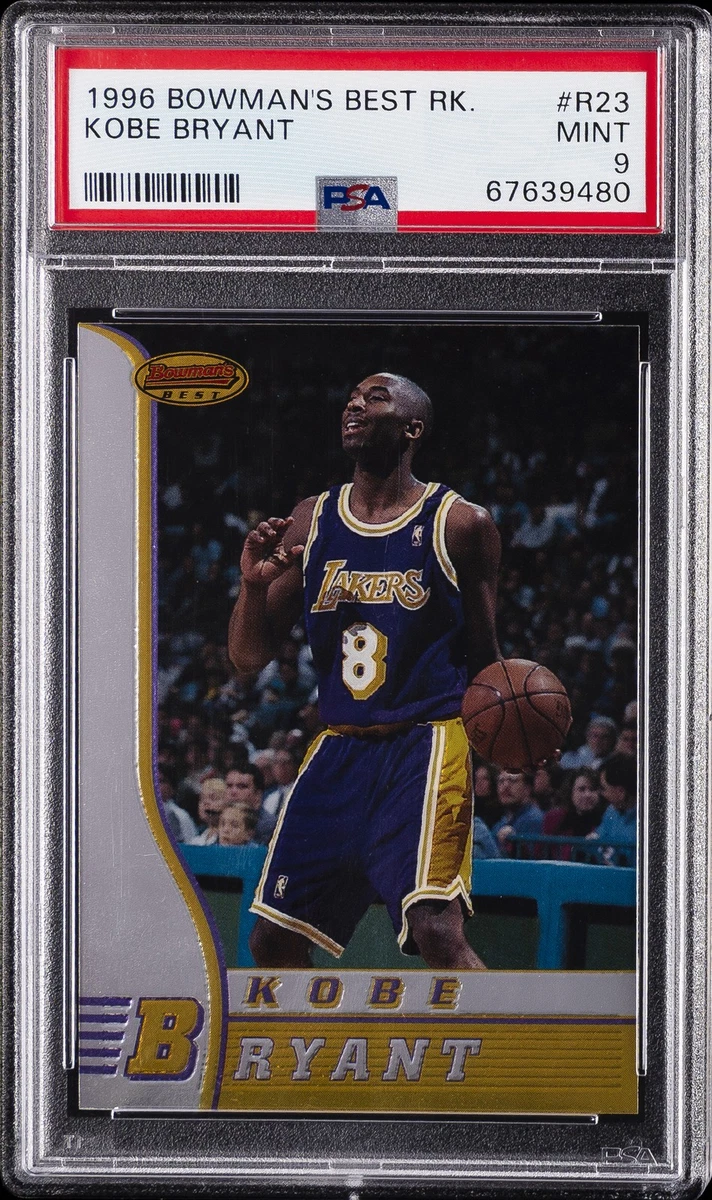 Bowman Kobe Bryant Basketball 1996-97 Season Sports Trading Cards