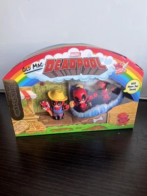 SDCC 2025 Deadpool Little People Old Mac Marvel - Mattel Creations Exclusive  - Image 1 of 3