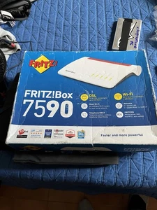 Fritzbox 7590 FRITZ!BOX modem Router VDSL/ADSL - Foto 1 di 3