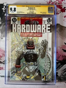 Hardware #1 CGC 9.8 Collector's Edition By Denys Cowan Milestone DC - Picture 1 of 3