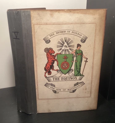 COVEN OF THE CATTA COPY - 1972 The Equinox Vol. I No. V - Aliester Crowley - Image 1 of 4