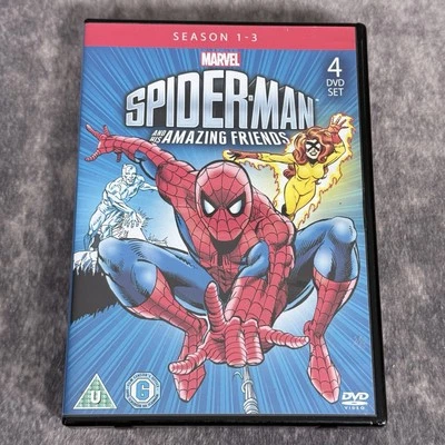Spider-Man and his Amazing Friends Season 1-3 DVD Box Set - Marvel Series - Image 1 of 3