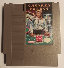 Nintendo NES Caesars Palace Authentic  Virgin Games Cartridge Only