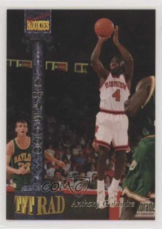 1994 Signature Rookies Tetrad /45000 Anthony Goldwire #LIII - Image 1 of 2