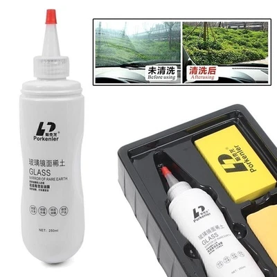Espejo con limpiador de tierras raras para limpieza de cristales de vehículos - Imagen 1 de 4
